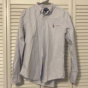 NBW Ralph Lauren Seersucker Collared Shirt